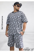 CONJUNTO OVERSIZE ESTAMPADO - AMIRI / GI