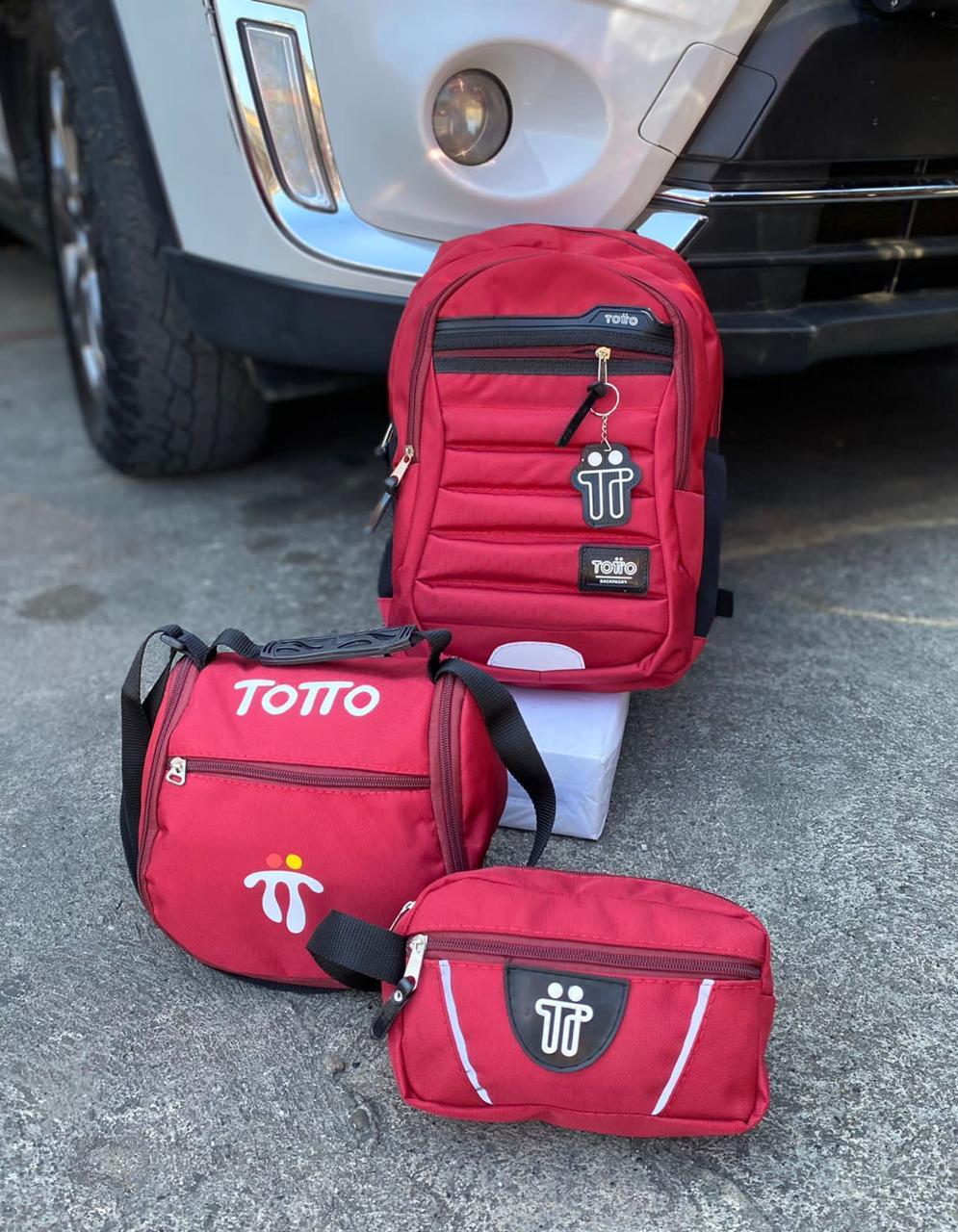 MORRAL TOTTO  CARTUCHERA Y LONCHERA