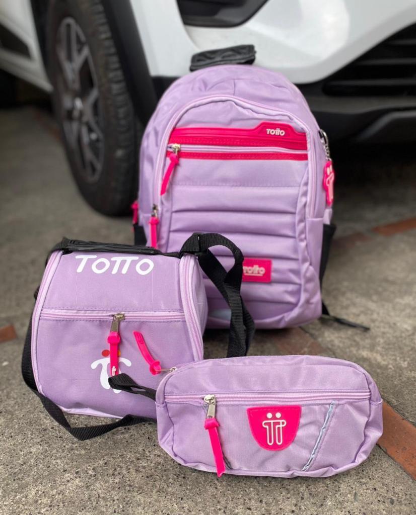 MORRAL TOTTO  CARTUCHERA Y LONCHERA